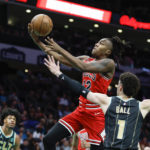 Rozier, Plumlee lead Hornets past Bulls 111-96