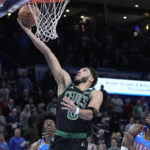 Thunder blow out Celtics 150-117 without Gilgeous-Alexander