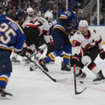 Binnington makes 31 saves, Blues hold off Senators 2-1