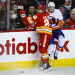 Lucic, Coleman score early as Flames beat Islanders 4-1