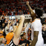 Anderson leads Oklahoma State past No. 12 Iowa State 61-59