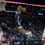 McCollum leads short-handed Pelicans past Rockets, 119-108