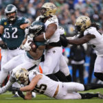 Saints win 20-10 in Philly, deny Eagles top spot in NFC