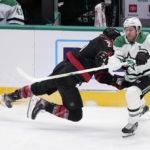 Hurricanes top Stars in OT to win matchup of 1st-place teams