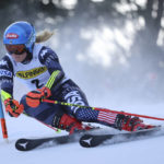 Shiffrin 5th in 1st run as she chases Vonn's wins record