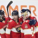 Alex Lyon makes 28 saves to help Panthers beat Wild 5-3