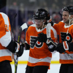 Konecny's hat trick leads surging Flyers past Capitals 5-3