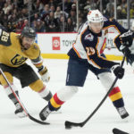 Roy scores twice, Knights hold off banged-up Avalanche 3-2