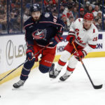 Marchenko hat trick lifts Blue Jackets over Hurricanes 4-3