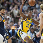 Murray gets 1st career triple-double, Nuggets rout Pacers
