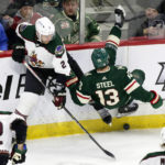 Goals by Zuccarello, Gaudreau help Wild top skidding Coyotes