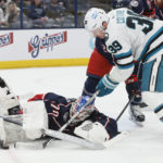Nyquist helps Blue Jackets rally past Sharks 5-3