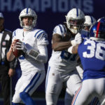 Colts' Foles carted off vs. Giants after Thibodeaux sack