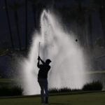 Thompson makes consecutive eagles, leads AmEx; Rahm 2 back