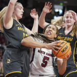 Boston keeps No. 1 South Carolina perfect in 81-50 win