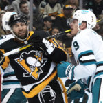 Couture leads Sharks past Penguins 6-4 to end four-game skid