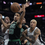 Tatum, Brown help Celtics escape with 121-116 win over Spurs
