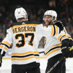 Sizzling Pastrnak's hat trick sends Bruins past Ducks, 7-1