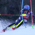 Shiffrin takes slalom to move within 1 win of Vonn's record