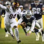 Prescott, Cowboys fall flat in Week 18 loss to Commanders