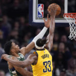Antetokounmpo scores 41 points, Bucks beat Pacers 141-131