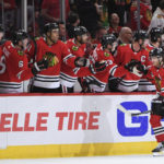 Karlsson gets franchise record as Sharks beat Blackhawks 5-2