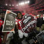 No. 1 Georgia bullies TCU 65-7 to win 2nd consecutive title