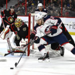 Forsberg makes 22 saves, Senators beat Blue Jackets 4-0
