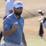 Rahm ties rookie Thompson for AmEx lead at 23 under