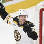 Bergeron breaks tie, NHL-leading Bruins beat Canadiens 4-2
