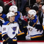 Binnington makes 36 saves, Blues edge Devils 5-3