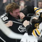 Frederic scores twice to propel Bruins past Kings 5-2