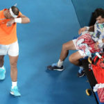Clearly hampered Nadal loses in 2nd round of Australian Open