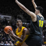 Edey, No. 3 Purdue fend off Terrapins' late charge 58-55