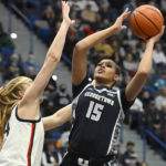 No. 4 UConn beats Georgetown, but Fudd injured again