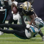 Pineiro's kick lifts Panthers to 10-7 win over Saints