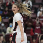 Brink, Jones lead No. 4 Stanford past No. 8 Utah 74-62