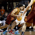 Anderson leads Oklahoma State past No. 12 Iowa State 61-59