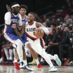 Embiid has 32, 76ers top Blazers 105-95 for 4th straight win