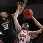 USC uses defense to upset No. 2 Stanford 55-46