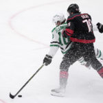 Hurricanes top Stars in OT to win matchup of 1st-place teams