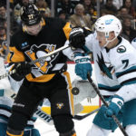 Couture leads Sharks past Penguins 6-4 to end four-game skid
