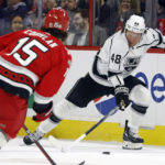 Aho scores on power play in OT, Hurricanes rally past Kings
