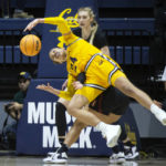 Brink's big day helps No. 2 Stanford hold off Cal 60-56