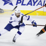 Andersson's 3-point game helps Flames past Lightning 6-3