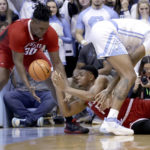 Bacot leads North Carolina; NC State's Terquavion Smith hurt