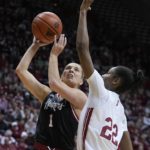 Holmes scores 22, No. 4 Indiana women outlast Nebraska in OT