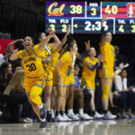 Brink's big day helps No. 2 Stanford hold off Cal 60-56