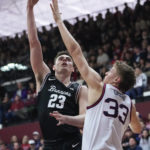 Timme, Hickman lead No. 9 Gonzaga past Santa Clara 81-76