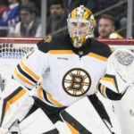Swayman makes 31 saves as NHL-best Bruins beat Rangers 3-1